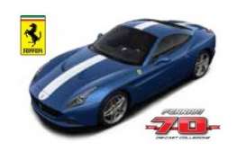 Ferrari  - blue/white - 1:24 - Bburago - 76206 - bura76206 | Toms Modelautos