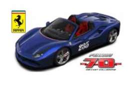 Ferrari  - blue metallic - 1:24 - Bburago - 76203 - bura76203 | Toms Modelautos