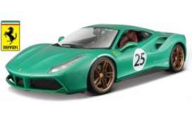 Ferrari  - green metallic - 1:18 - Bburago - 76101 - bura76101 | Toms Modelautos