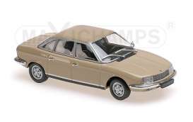 NSU  - 1972 sahara beige - 1:43 - Maxichamps - 940015401 - mc940015401 | Toms Modelautos