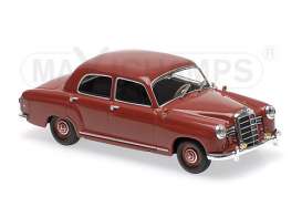 Mercedes Benz  - 1955 dark red - 1:43 - Maxichamps - 940033101 - mc940033101 | Toms Modelautos
