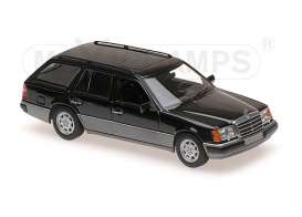 Mercedes Benz  - 1990 black - 1:43 - Maxichamps - 940037010 - mc940037010 | Toms Modelautos