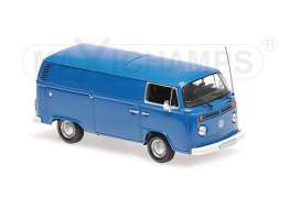 Volkswagen  - 1972 blue - 1:43 - Maxichamps - 940053061 - mc940053061 | Toms Modelautos