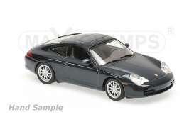 Porsche  - 2001 black - 1:43 - Maxichamps - 940061020 - mc940061020 | Toms Modelautos