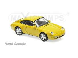 Porsche - 1993 yellow - 1:43 - Maxichamps - 940063000 - mc940063000 | Tom's Modelauto's Porsche - 1993 yellow - 1:43 - Maxichamps - 940063000 - mc940063000 | Tom's Modelauto's