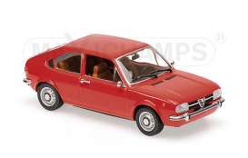 Alfa Romeo  - Alfasud 1972 red - 1:43 - Maxichamps - 940120100 - mc940120100 | Toms Modelautos