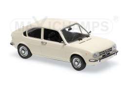 Alfa Romeo  - Alfasud 1972 white - 1:43 - Maxichamps - 940120101 - mc940120101 | Toms Modelautos
