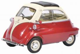 BMW  - red/beige - 1:18 - Schuco - 0410 - schuco0410 | Toms Modelautos