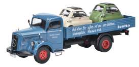 Mercedes Benz BMW - blue/white/green - 1:43 - Schuco - 3048 - schuco3048 | Toms Modelautos