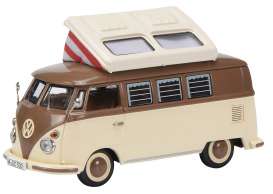 Volkswagen  - brown/beige - 1:43 - Schuco - 3697 - schuco3697 | Toms Modelautos
