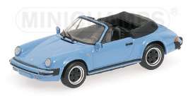 Porsche  - 1983 blue - 1:43 - Minichamps - 430062036 - mc430062036 | Toms Modelautos