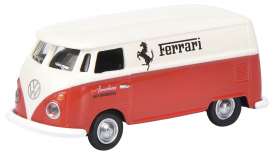 Volkswagen  - red/white - 1:87 - Schuco - 26288 - schuco26288 | Toms Modelautos