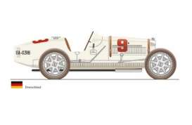 Bugatti  - 1924 white - 1:18 - CMC - 100-005 - cmc100-005 | Toms Modelautos