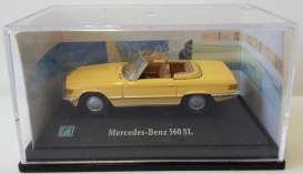Mercedes Benz  - yellow - 1:72 - Cararama - MB560y - caraMB560y | Toms Modelautos