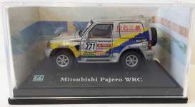 Mitsubishi  - silver/blue/yellow - 1:72 - Cararama - MPs - caraMPs | Toms Modelautos