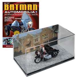 Batman  - Batcycle black - 1:43 - Magazine Models - bat077 - magBAT077 | Toms Modelautos