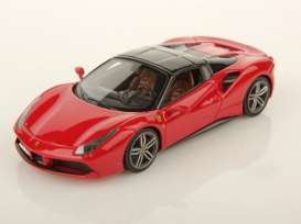 Ferrari  - rosso corsa metallic - 1:43 - Look Smart - 451HTB - LS451HTB | Toms Modelautos