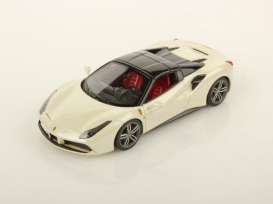 Ferrari  - bianco fuji white - 1:43 - Look Smart - 451HTC - LS451HTC | Toms Modelautos