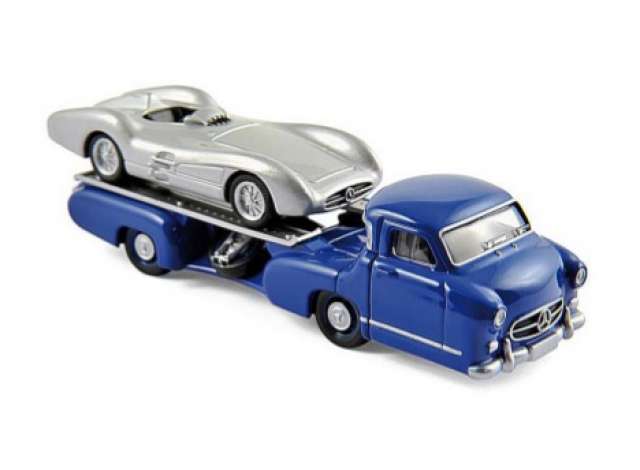 Mercedes Benz Blue Silver 1 64 Norev Nor311000