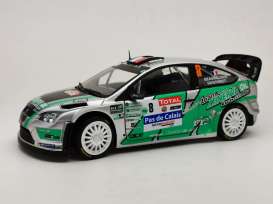 Ford  - Focus 2012 green/white/black - 1:18 - SunStar - 3959 - sun3959 | Toms Modelautos