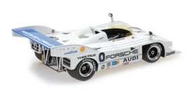 Porsche  - 1973 white/blue - 1:43 - Minichamps - 437736500 - mc437736500 | Toms Modelautos