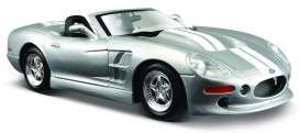 Shelby - 1999 silver/white - 1:24 - Maisto - mai31277s | Tom's Modelauto's Shelby - 1999 silver/white - 1:24 - Maisto - mai31277s | Tom's Modelauto's
