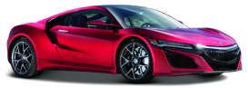 Acura - NSX 2017 red - 1:24 - Maisto - mai31234r | Tom's Modelauto's Acura - NSX 2017 red - 1:24 - Maisto - mai31234r | Tom's Modelauto's