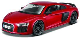 Audi - R8 red - 1:24 - Maisto - 39510 - mai39510 | Tom's Modelauto's Audi - R8 red - 1:24 - Maisto - 39510 - mai39510 | Tom's Modelauto's