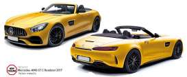 Mercedes Benz  - 2017 yellow metallic - 1:18 - Norev - 183451 - nor183451 | Toms Modelautos