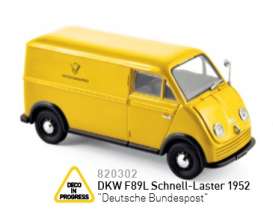 DKW  - yellow - 1:43 - Norev - 820302 - nor820302 | Toms Modelautos