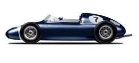 Porsche  - 1960 blue - 1:43 - TrueScale - m124355 - tsm124355 | Toms Modelautos