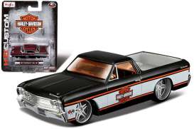 Chevrolet  - El Camino 1967 silver/black - 1:64 - Maisto - 15380-05032 - mai15380-05032 | Toms Modelautos