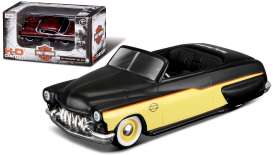 Mercury  - 1950 black/yellow - 1:64 - Maisto - 11380-07142 - mai11380-07142 | Toms Modelautos