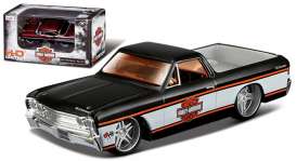 Chevrolet  - 1967 black/white - 1:64 - Maisto - 11380-05032 - mai11380-05032 | Toms Modelautos