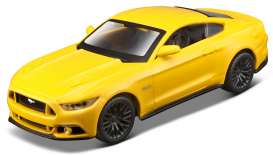 Ford  - 2015 yellow - 1:43 - Maisto - 13079Y - mai13079Y | Toms Modelautos