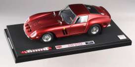 Ferrari  - 1962 F1 cherry red - 1:18 - Hotwheels Elite - mvL2972 - hwmvL2972 | Toms Modelautos