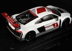 Audi  - R8 LMS Presentation Car white/silver - 1:18 - Paragon - 88101 - para88101 | Toms Modelautos