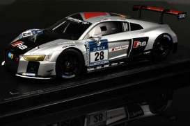 Audi - R8 LMS #28 2015 white/silver - 1:18 - Paragon - para88102 | Tom's Modelauto's Audi - R8 LMS #28 2015 white/silver - 1:18 - Paragon - para88102 | Tom's Modelauto's