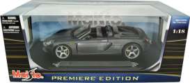 Porsche  - 2002 grey - 1:18 - Maisto - 36622gy - mai36622gy | Toms Modelautos