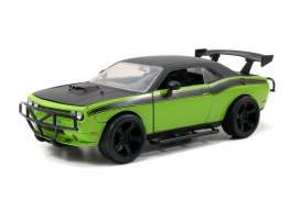 Dodge  - 2008 green/black - 1:24 - Jada Toys - 97131 - jada97131 | Toms Modelautos