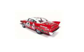 Plymouth  - 1960 red/white - 1:24 - Auto World - 24003 - AW24003 | Toms Modelautos