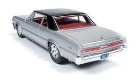 Pontiac  - 1964 silver/black - 1:24 - Auto World - 24007 - AW24007 | Toms Modelautos