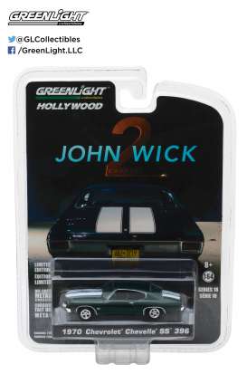 Chevrolet  - Chevelle SS 396 1970 green/white - 1:64 - GreenLight - 44780F - gl44780F | Toms Modelautos