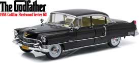 Cadillac  - 1955 black - 1:18 - GreenLight - 12949 - gl12949 | Toms Modelautos