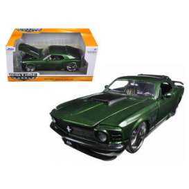 Ford Mustang - 1970 metallic green - 1:24 - Jada Toys - 98026gn - jada98026gn | Toms Modelautos