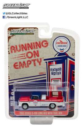 Dodge  - 1965 blue/red - 1:64 - GreenLight - 41030A - gl41030A | Toms Modelautos