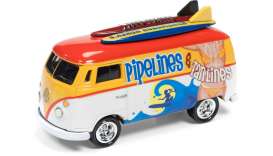 Volkswagen  - 1964 white/orange - 1:64 - Johnny Lightning - SF002A5 - JLSF002A5 | Toms Modelautos