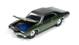 Mercury  - 1971 green metallic - 1:64 - Johnny Lightning - MC002A1 - JLMC002A1 | Toms Modelautos
