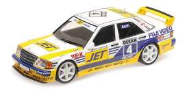 Mercedes Benz  - 1989 white/yellow - 1:18 - Minichamps - 155893604 - mc155893604 | Toms Modelautos