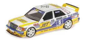 Mercedes Benz  - 1989 white/yellow - 1:18 - Minichamps - 155893605 - mc155893605 | Toms Modelautos